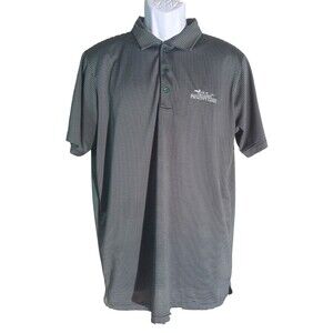 ANTIGUA THE CLUB AT PRESCOTT LAKES Short Sleeve Golf Polo Shirt Green Large